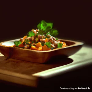 Rezept für Möhren Kichererbsen Salat Bild