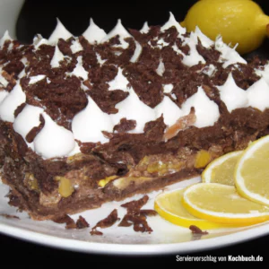 Rezept für No Bake Schokoladenkuchen Bild