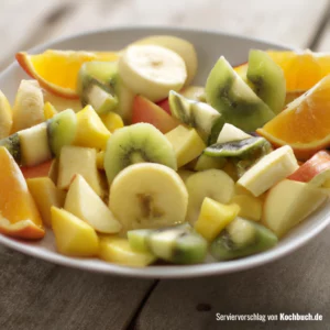 Rezept für Obstsalat mit Apfel Bild