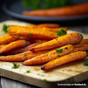 Rezept für Ofengebackene Karotten Bild
