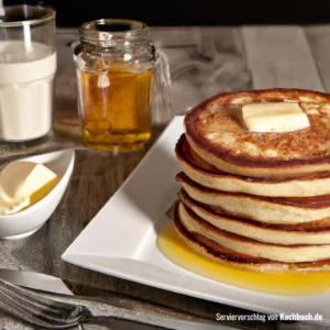 Rezept für Pancakes Amerikanisch Bild