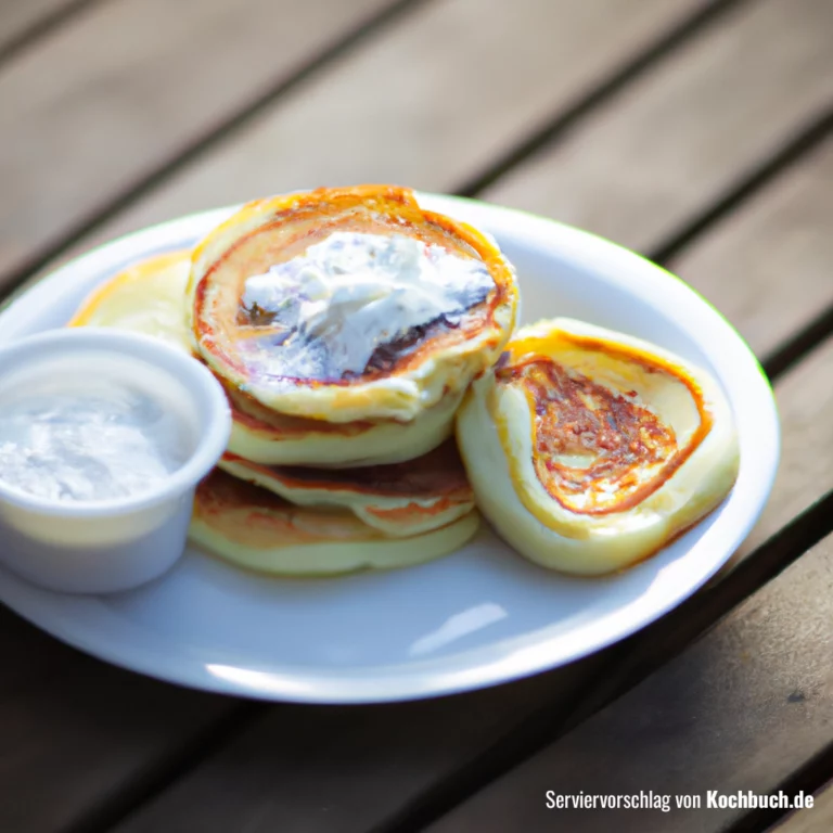 pancakes mit joghurt Bild