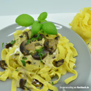 Rezept für Pasta Funghi Bild
