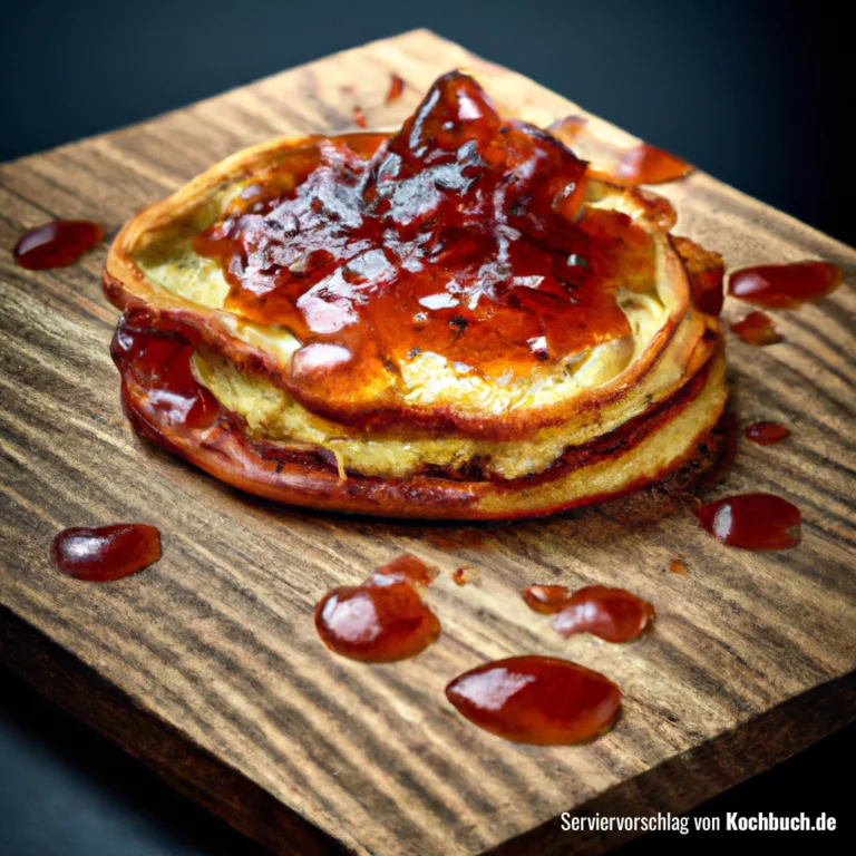 Pfannkuchen mit Marmelade Bild