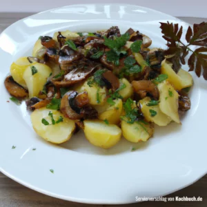 Rezept für Pilz-Bratkartoffeln Bild