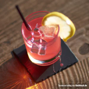 Rezept für Pink Lady Cocktail Bild
