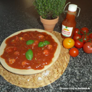 Rezept für Pizzasoße Original italienisch Bild
