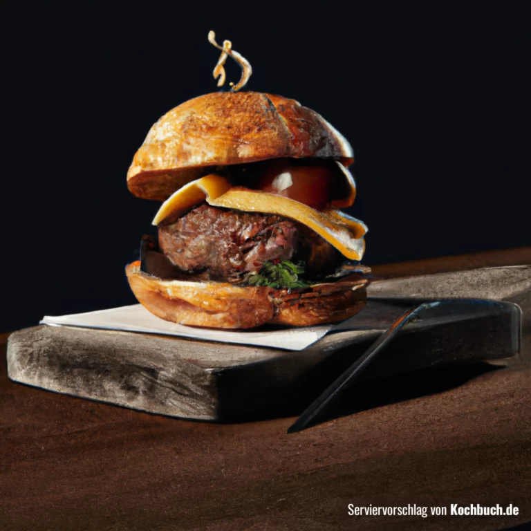 Rindfleisch-Burger Bild