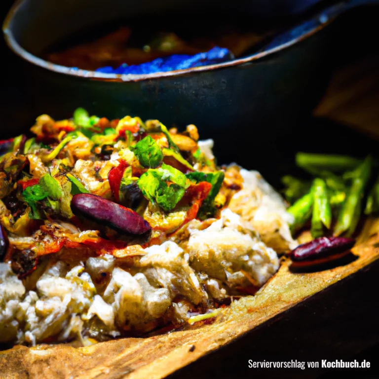 Rote-Bohnen-und-Reis-Gericht Bild