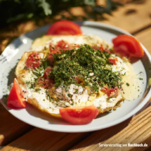 Rezept für Rührei mit Tomaten Bild