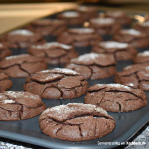 Rezept für Schoko Cookies einfach Bild