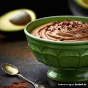 Rezept für Schokoladen-Avocado-Mousse Bild