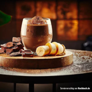 Rezept für Schokoladen-Bananen-Smoothie Bild