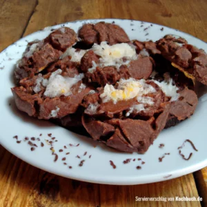 Rezept für Schokoladen Kokos Kekse Bild