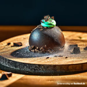 Rezept für Schokoladen-Mousse-Bombe Bild