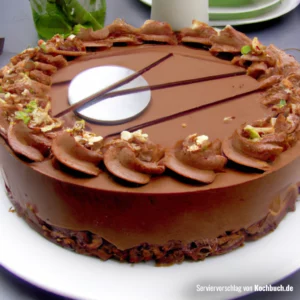 Rezept für Schokoladen Mousse Torte Bild