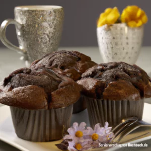 Rezept für Schokoladen Muffins Bild