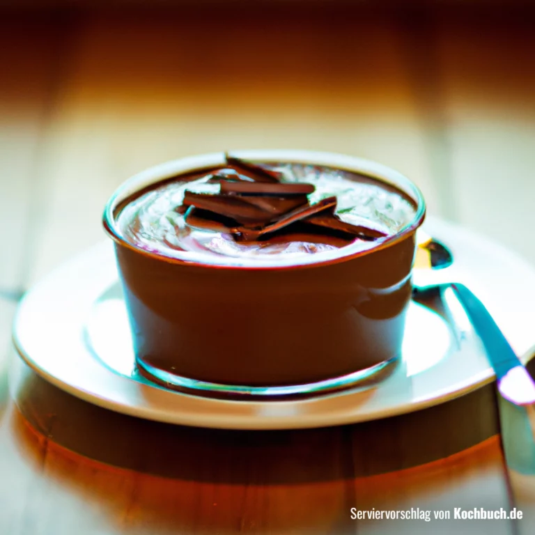 schokoladenpudding Bild