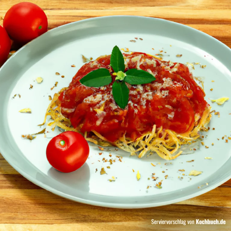 spaghetti mit tomatensoße einfaches Bild