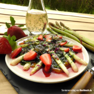 Rezept für Spargel-Erdbeer-Salat Bild