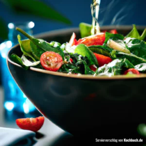 Rezept für Spinat Salat Bild