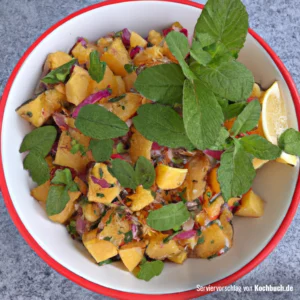 Rezept für Süßkartoffel Salat Bild