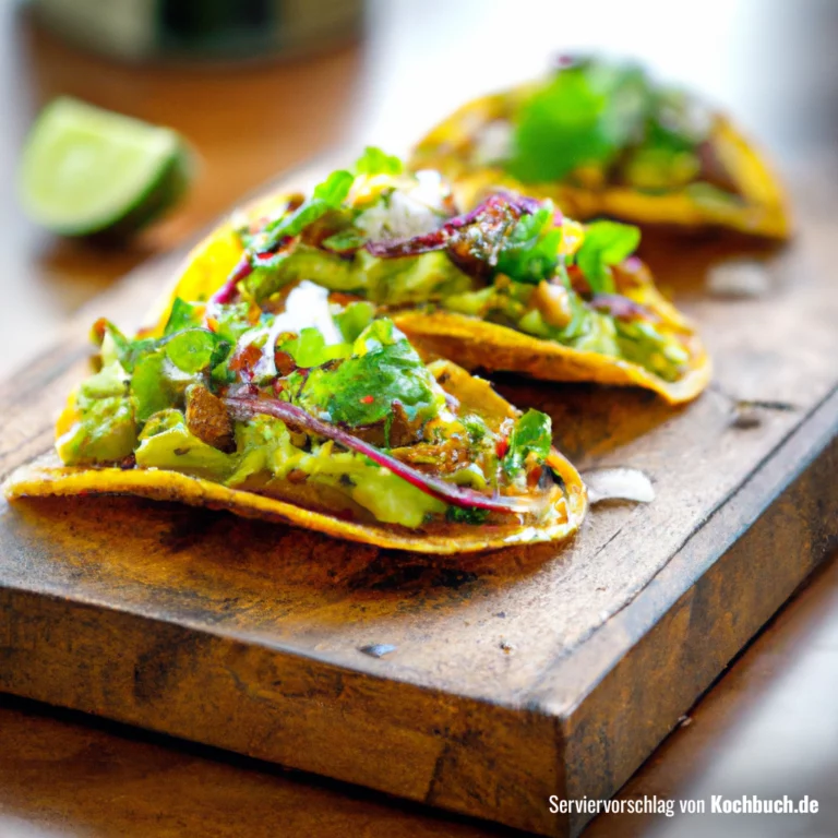 Süßkartoffel-Tacos mit Guacamole Bild