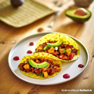 Rezept für Tacos mit Tempeh und Avocado Bild