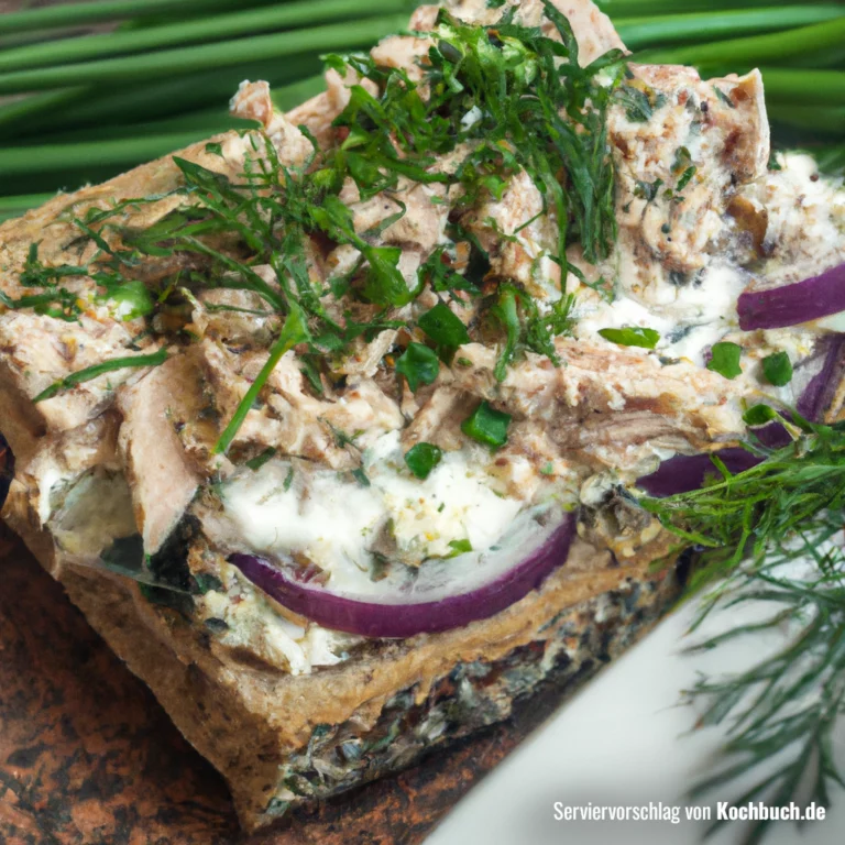 Thunfisch-Kichererbsen-Sandwich Bild