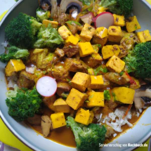 Rezept für Tofu-Curry Bild