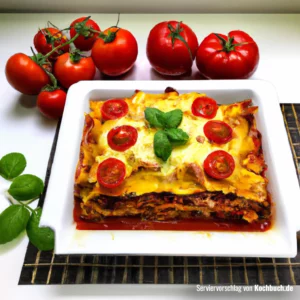 Rezept für Tomaten-Lasagne Bild