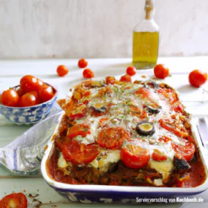 Rezept für Tomaten-Quinoa-Lasagne Bild