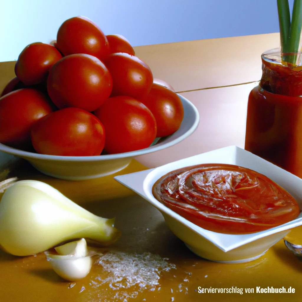 Rezept für Tomatensauce im Bild