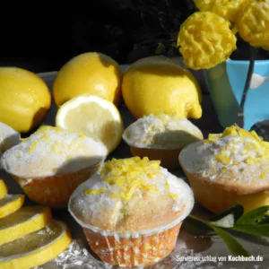 Rezept für Zitronen-Muffins Bild