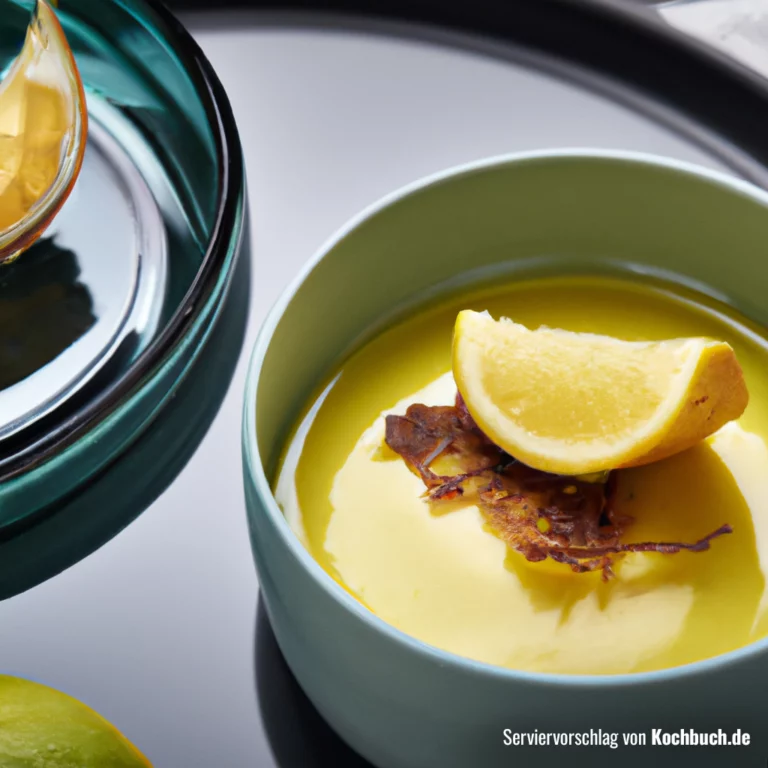 Zitronen-Pudding Bild