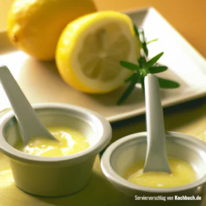 Rezept für Zitronencreme ohne Gelatine Bild