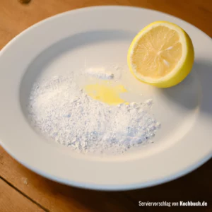 Rezept für Zitronenglasur Bild