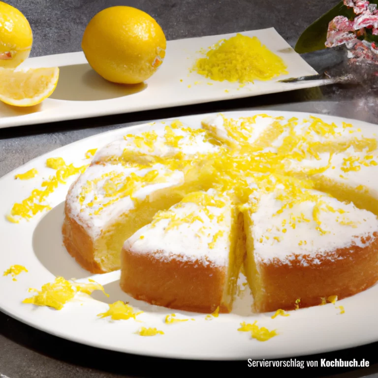 Zitronenkuchen Bild