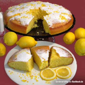 Rezept für Zitronenkuchen einfach Bild