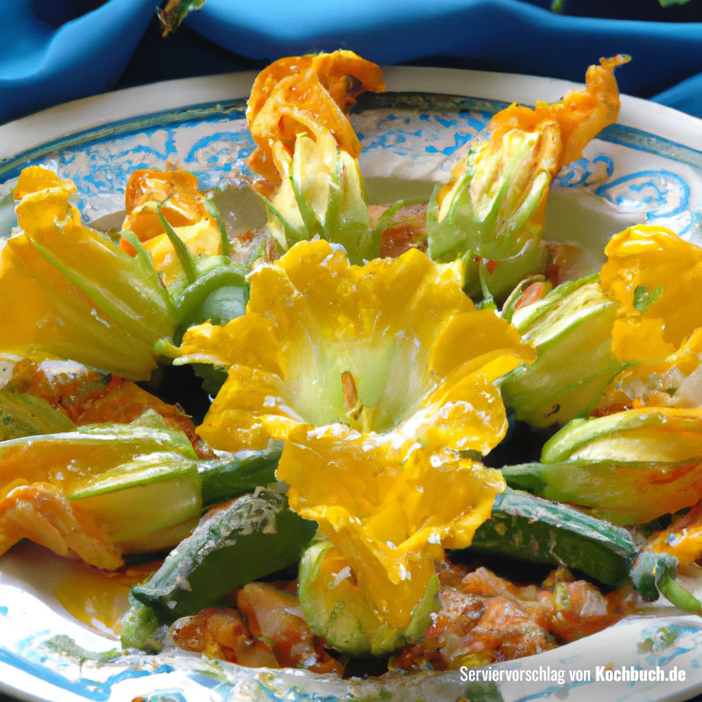 Rezept für Zucchini Blüten Bild