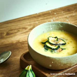 Rezept für Zucchini-Frittata-Suppe Bild