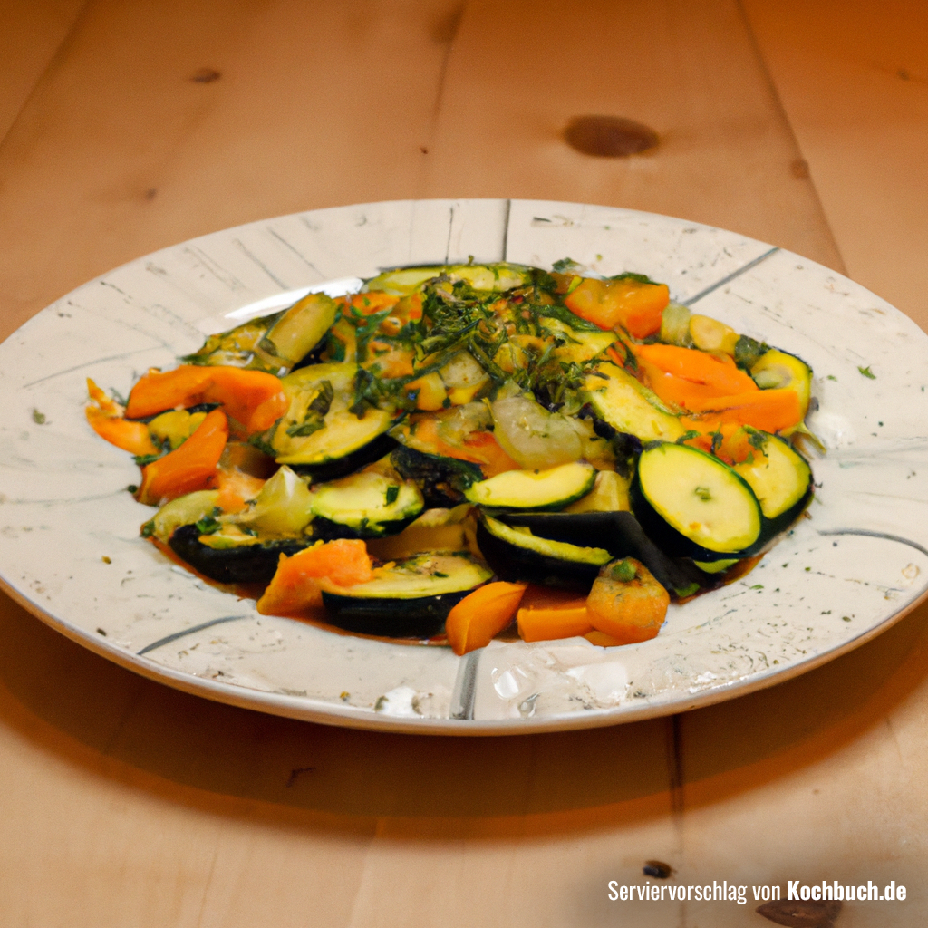 Einfaches 15 Min. Rezept für Zucchini Möhren