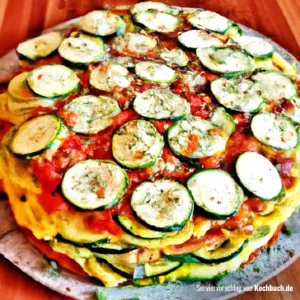Rezept für Zucchini-Pizza Bild