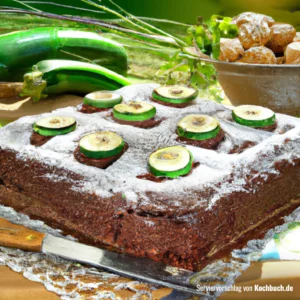 Rezept für Zucchini Schokoladen Torte Bild