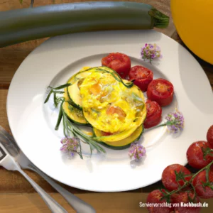 Rezept mit Zucchini und Tomaten Bild